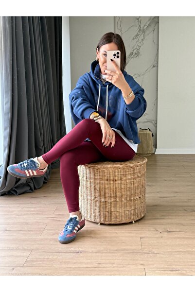 X-Young Modal Fabric Inside Ş επένδυση fleece Καλσόν ΜΠΟΡΔΟ