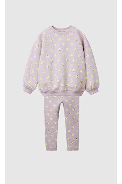 Daisy Dolly Set de jambiere din bumbac cu nervuri, fără șardon, cu 3 fire pen...