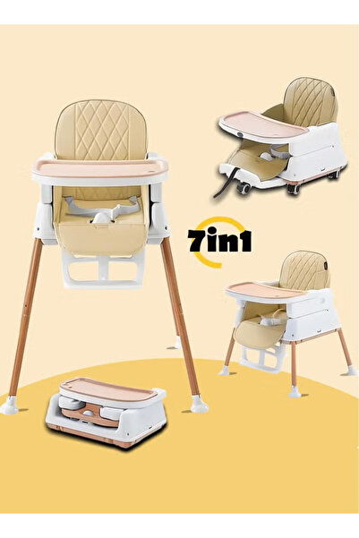 Primo Plus كرسي طعام قابل للتعديل 7 في 1 للأطفال/الأطفال الصغار