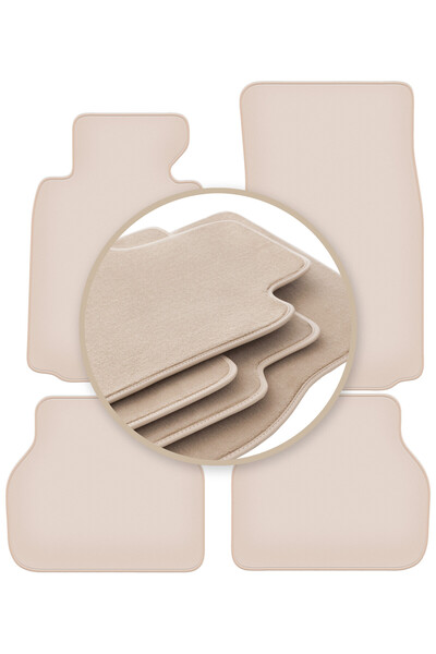 Other Covorașe bej PREMIUM pentru: BMW 5 E39 sedan, break, touring 1996-2004