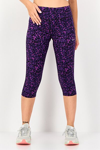 Puma Women Dri-Fit Brand Logo Running Tight, Multicolor