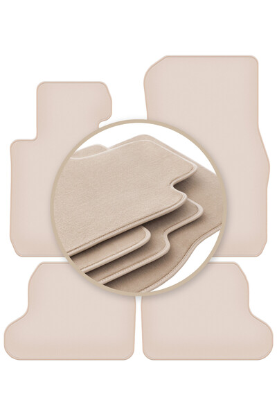 Other Covorașe auto PREMIUM bej pentru: BMW 2 F22 Coupe 2014-2022