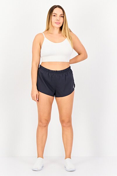 Reebok Women Sportswear Fit 3 Inseam Running Shorts, Dark Grey