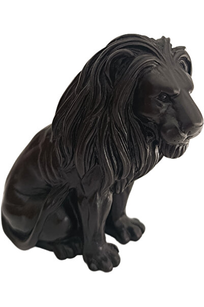 Obsidyen Taşı Aslan