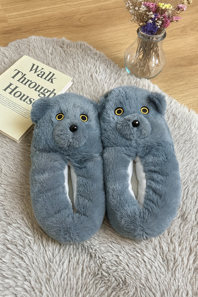 ALB TERLİK AYAKKABI SAN. TİC. LTD. ŞTİ. Милий ведмедик Пандуф - плюшеві, жіночі, унісекс та чоловічі домашні капці Пандуф, м'які зимові домашні капці