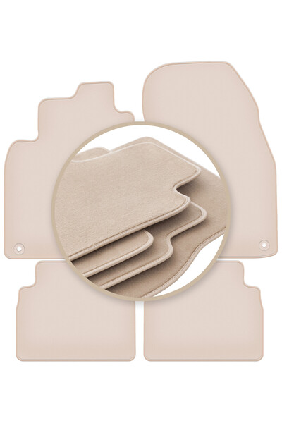 Other Covorașe auto PREMIUM bej pentru: Saab 9-3 II Y3SF break, sedan 2002-2014