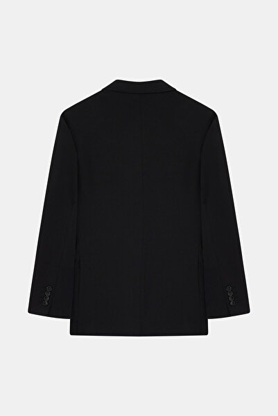 W Collection Black Buttoned Suit