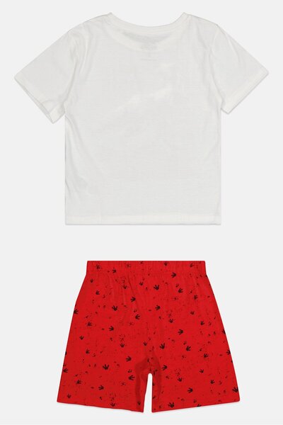 JURASSIC WORLD Kids Boy Graphic Print Top And Shorts Sleepwear Set, Multicolor