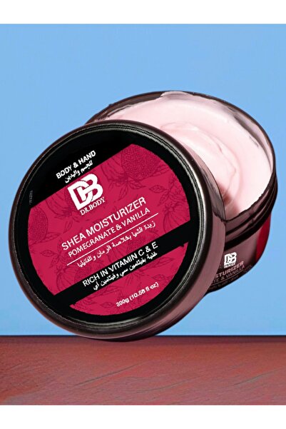 DR body زبدة الشيا التايلاندية مع الرمان والفانيليا - مرطب عميق 300 جرام
