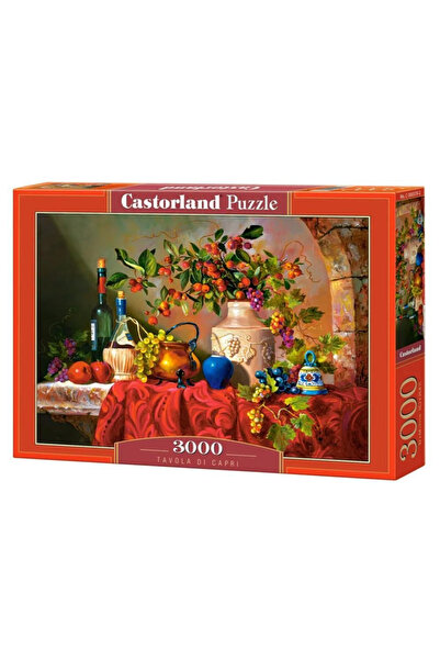Castorland Puzzle 3000 piese Tavola di Capri - - 300570