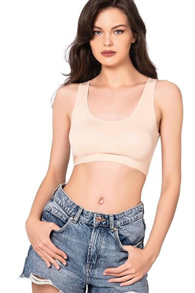 Anıt Бюстие с дебели ленти от бамбук