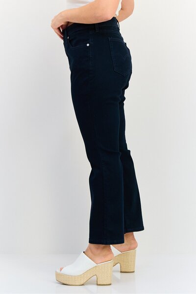 Levi's Women Slim Fit Solid Stretchable Jeans, Navy