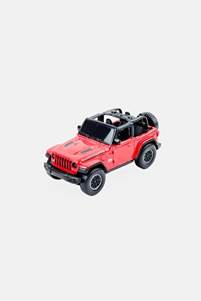 Rastar Jeep Wrangler Rubicon Scale 1/43 Die Cast Car, Red