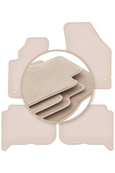 Other Covorașe bej PREMIUM pentru: Volkswagen Touran I monovolum 2004-2010