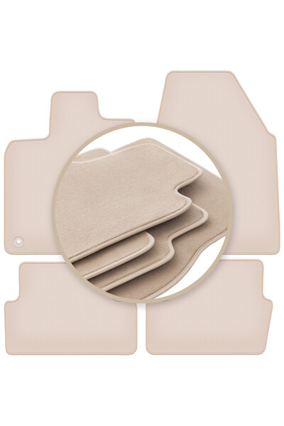 Other Covorașe auto PREMIUM bej pentru: Nissan Qashqai J10 I crossover 2006-2013