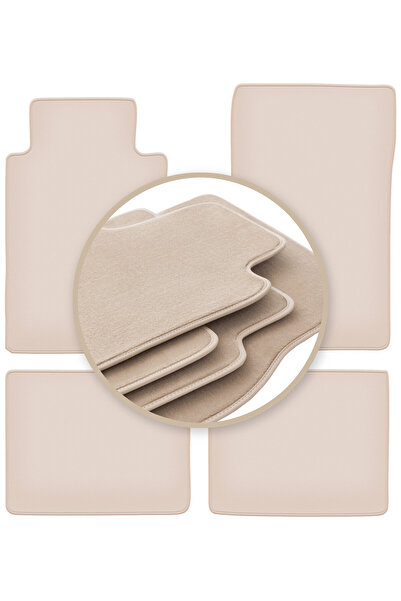 Other Covorașe bej PREMIUM pentru: Mercedes E W124 sedan, break 1984-1997