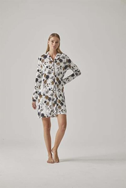 Relax Mode Kadın Gömlek Gecelik - 15226