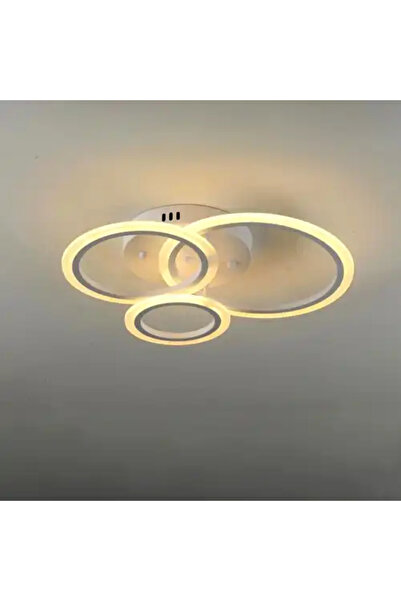 LED CONCEPT LED chandelier with three types of light, remote control, adjustable intensity, 66W, 50x50x15cm