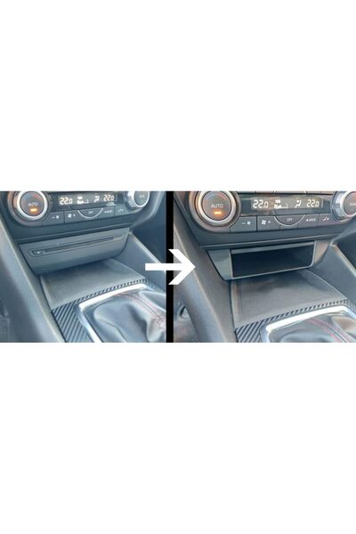 Genel Markalar Mazda 3 Uyumlu Cd Çalar yerini Torpido Gözüne Dönüştürme Brake...