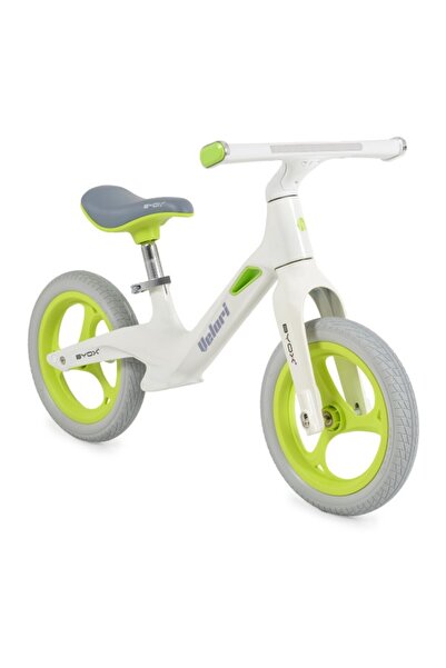 byox Bicicletă de echilibru Velori Green 2+ ani – cadru ușor din magneziu, șa reglabilă și interacțiune