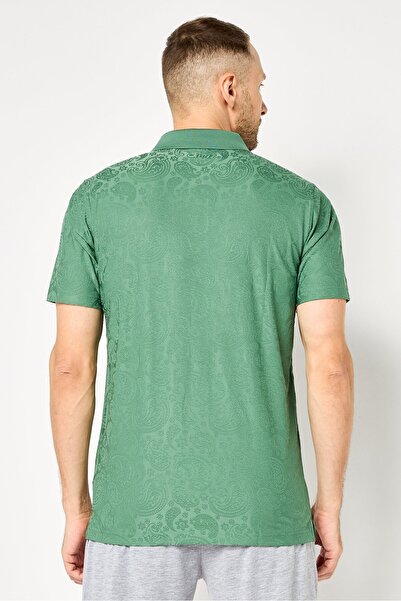 Puma Men Sportswear Fit Short Sleeve Outdoor Polo, Green