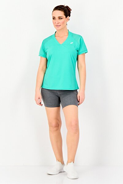 Asics Women Sportswear Fit Short Sleeve Tennis T-Shirt, Mint Green