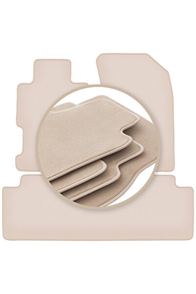 Other Covorașe bej PREMIUM pentru: Honda Civic VII sedan 2001-2005