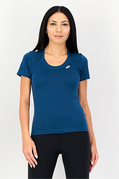 Asics Women Sportswear Fit Short Sleeve Training T-Shirt, Teal Green
