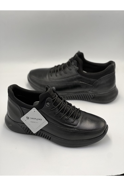 GÜLERSHOES Garantili Hakiki Deri Mevsimlik Ortopedi Su Geçirmez Erkek Şık Tarz Ayakkabı 40-41-42-43-44 Numara