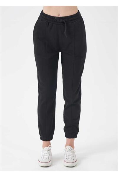 Relax Mode Women's 3 Thread Elastic Leg Sweatpants - 40160