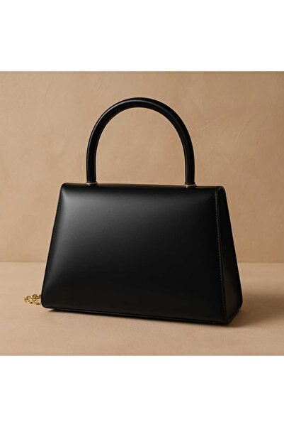 Mimoza Women's Hand Shoulder Bag - Mini Stylish with Gold Chain Strap Detail