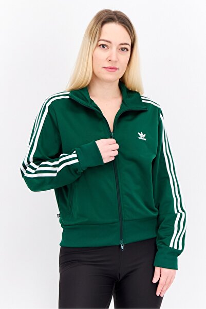adidas Women Sportswear Fit Long Sleeve Training Sweatshirt, Green