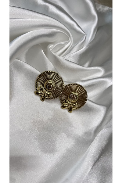 AVIA Şapka Detaylı Çelik Küpe