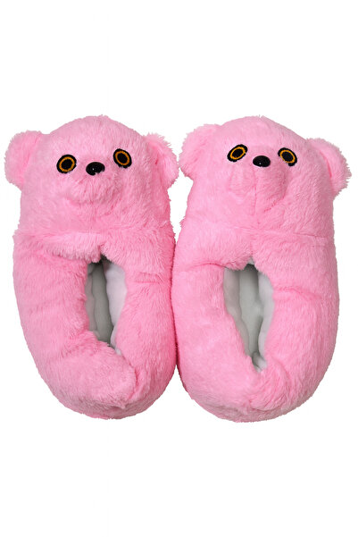 ALB TERLİK AYAKKABI SAN. TİC. LTD. ŞTİ. Cute Bear Slippers - Plush, Women'S, Unisex & Men's House Slippers, Soft Winter House Slippers