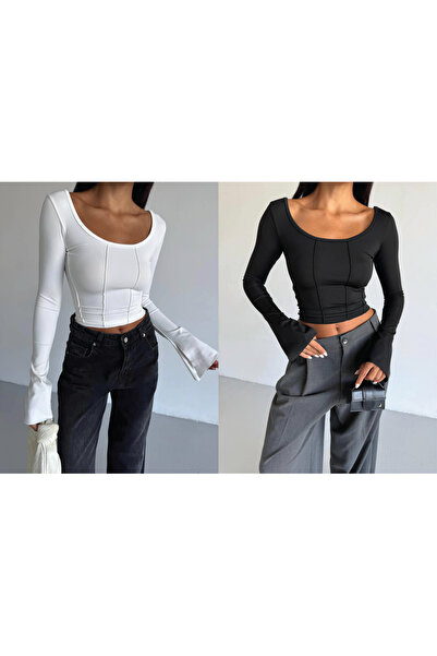 Freya 2'li Kadın Crop Set