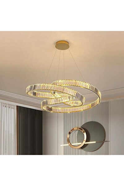 LED CONCEPT Lustra LED cu trei tipuri de lumina, telecomanda, intensitate reg...