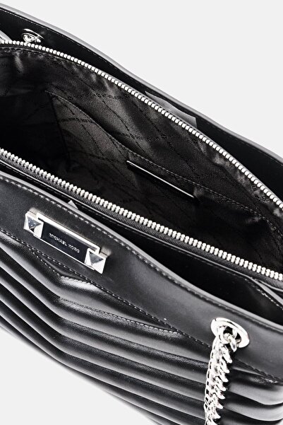 Michael Kors Women Brand Logo Shoulder Bag, Black