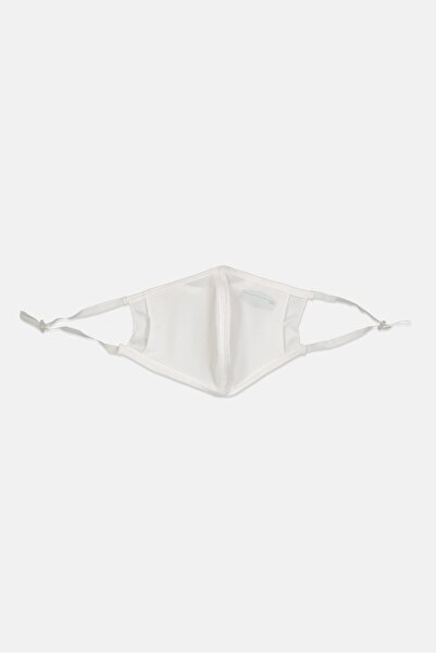 Asics 1 Piece Brand Logo Large Face Mask, White