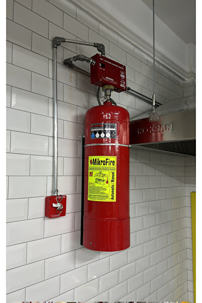 METROPOL 6.2 galon 1 takım teli sistem davlunbaz söndürme sistemi montaj hari...