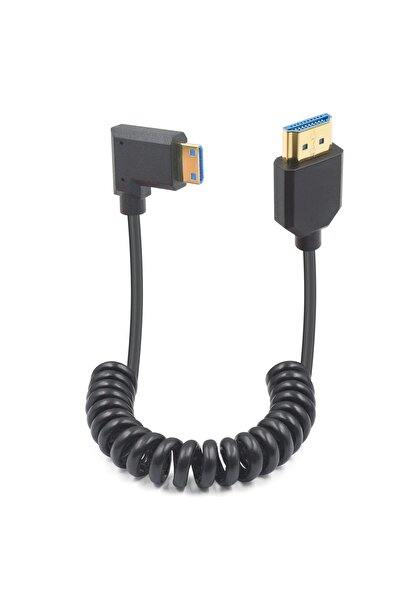 Duttek كابل Mini HDMI (ذكر) إلى HDMI (ذكر) فائق النحافة بدقة 8K وسرعة 48 جيجا...
