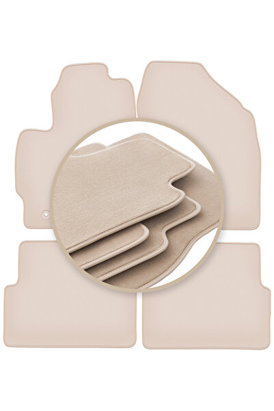 Other Covorașe auto PREMIUM bej pentru: Toyota Corolla E14 / E15 sedan 2007-2012