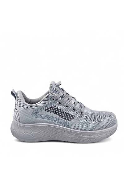 Stone Knitted Comfort Sneakers for Everyday Wear