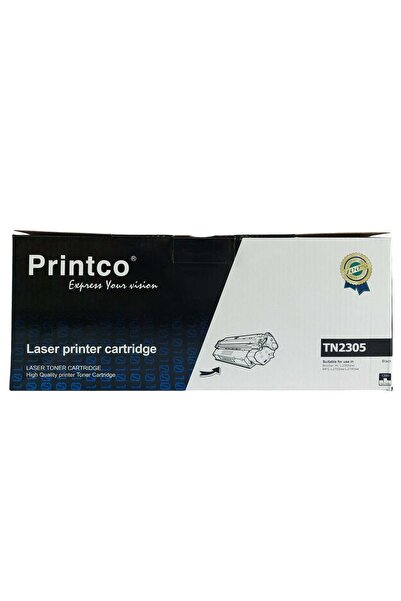 Printco Compatible TN-2305 Monochrome Toner Cartridge Replacement for Brother HL-L2320D/HL-L2365DW/M