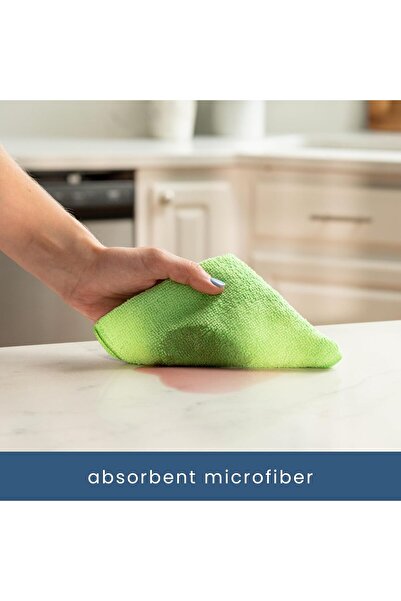 Other S&T INC Large Pack of Microfiber Cleaning Cloths (Fine Fibers) - Multi-Color, 50pcs