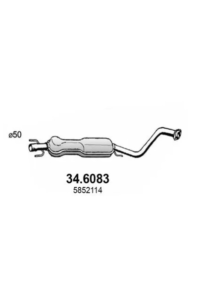 ASSO Toba Esapamet Intermediara Opel Zafira A Microbus Peugeot Boxer Caroserie