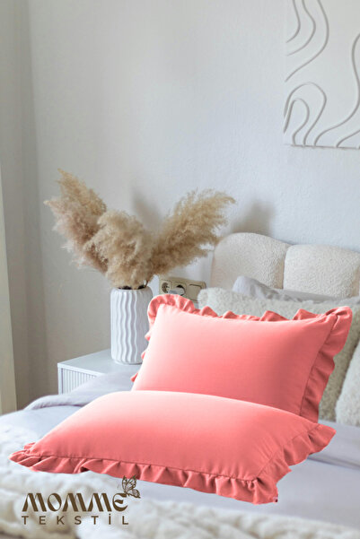 MoMMe FAȚĂ DE PERNE MODERNĂ CU FERMUAR 50X70 CM 2 BUC