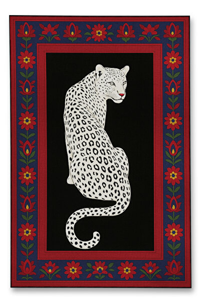 Rugs Modern Halı MOSSO Διακοσμητικό χαλί vintage με υφαντό σχέδιο με θέμα τον...