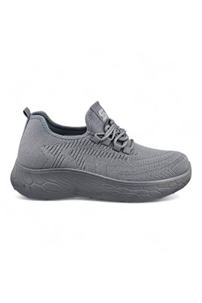 Stone Lightweight Knitted Sneakers