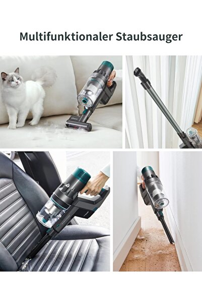 Ultenic U11 Pro Cordless Vacuum Cleaner, 25KPa Suction, 50min Runtime