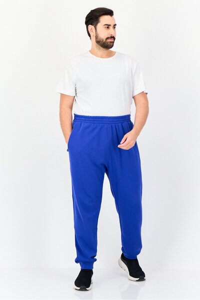 adidas Men Slim Fit Training Sweatpants, Blue